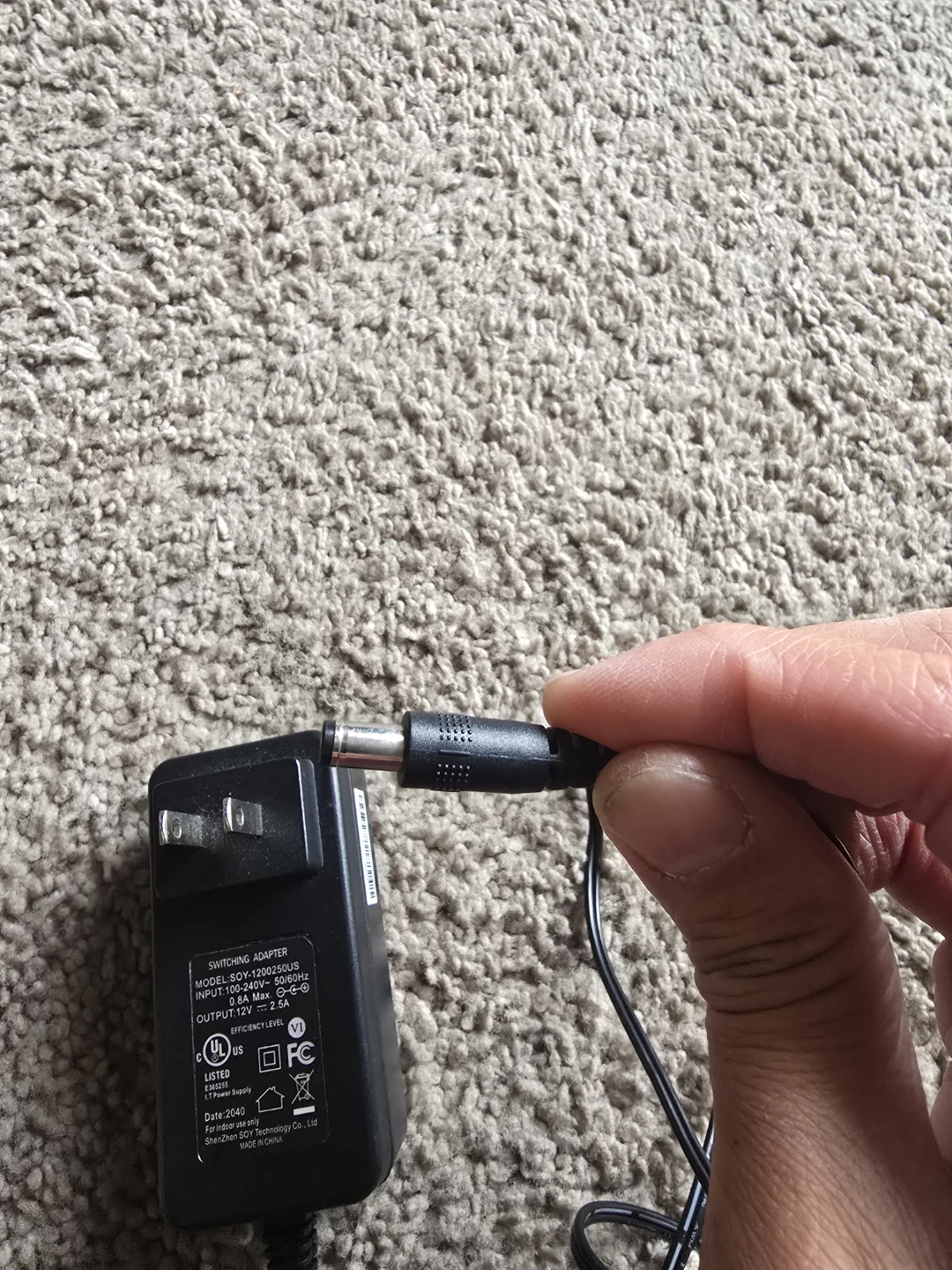 Switching Adapter 12V 2.5A - photo 4