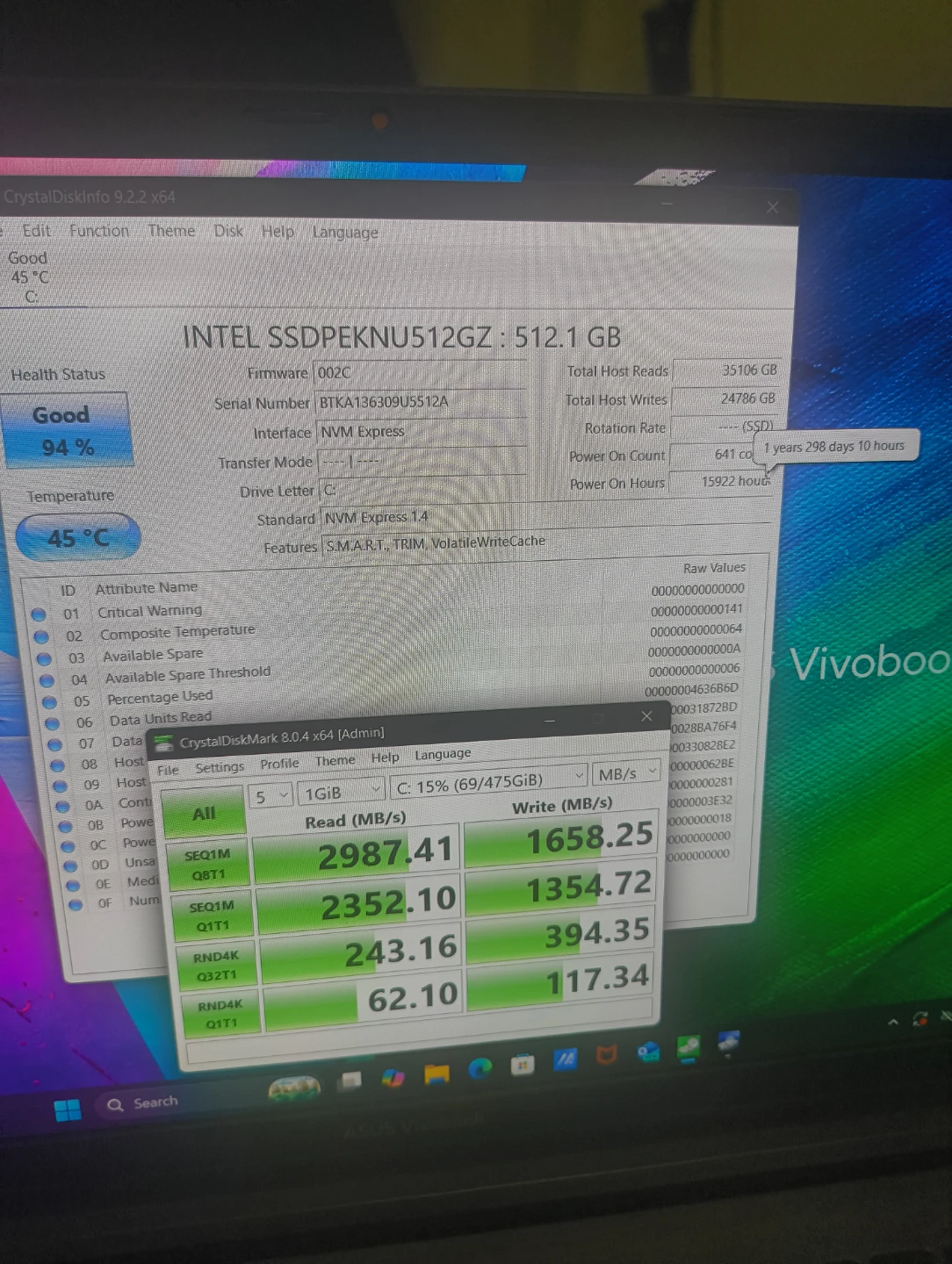 Ssd nvme 512gb gen3 - photo 2