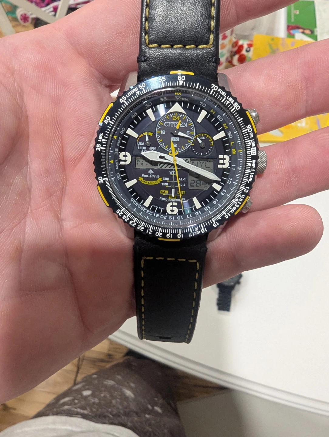 Citizen Eco-Drive "Skyhawk A-T" Chronograph Watch