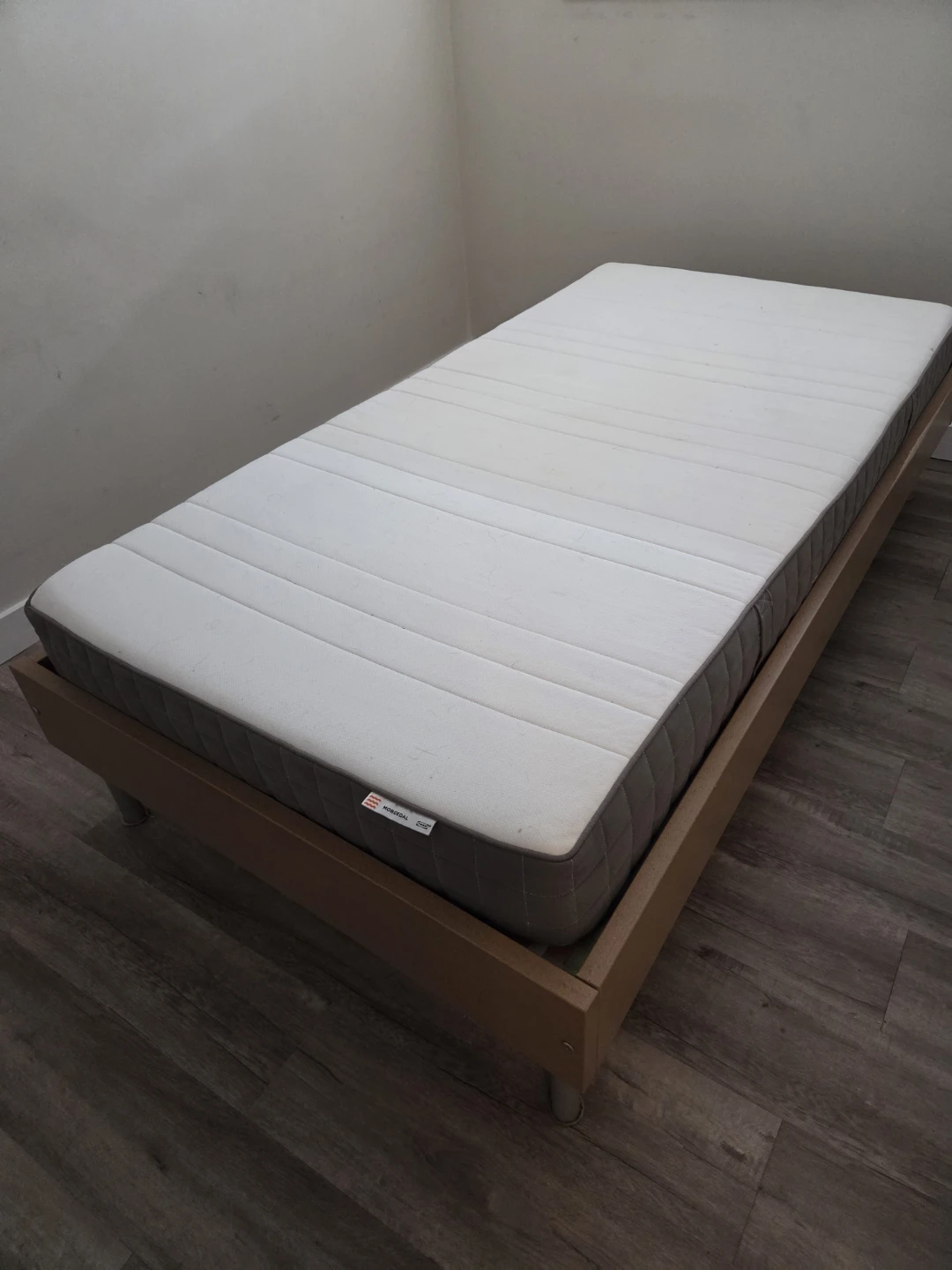 IKEA Malm Single  Bed Frame with Mattress