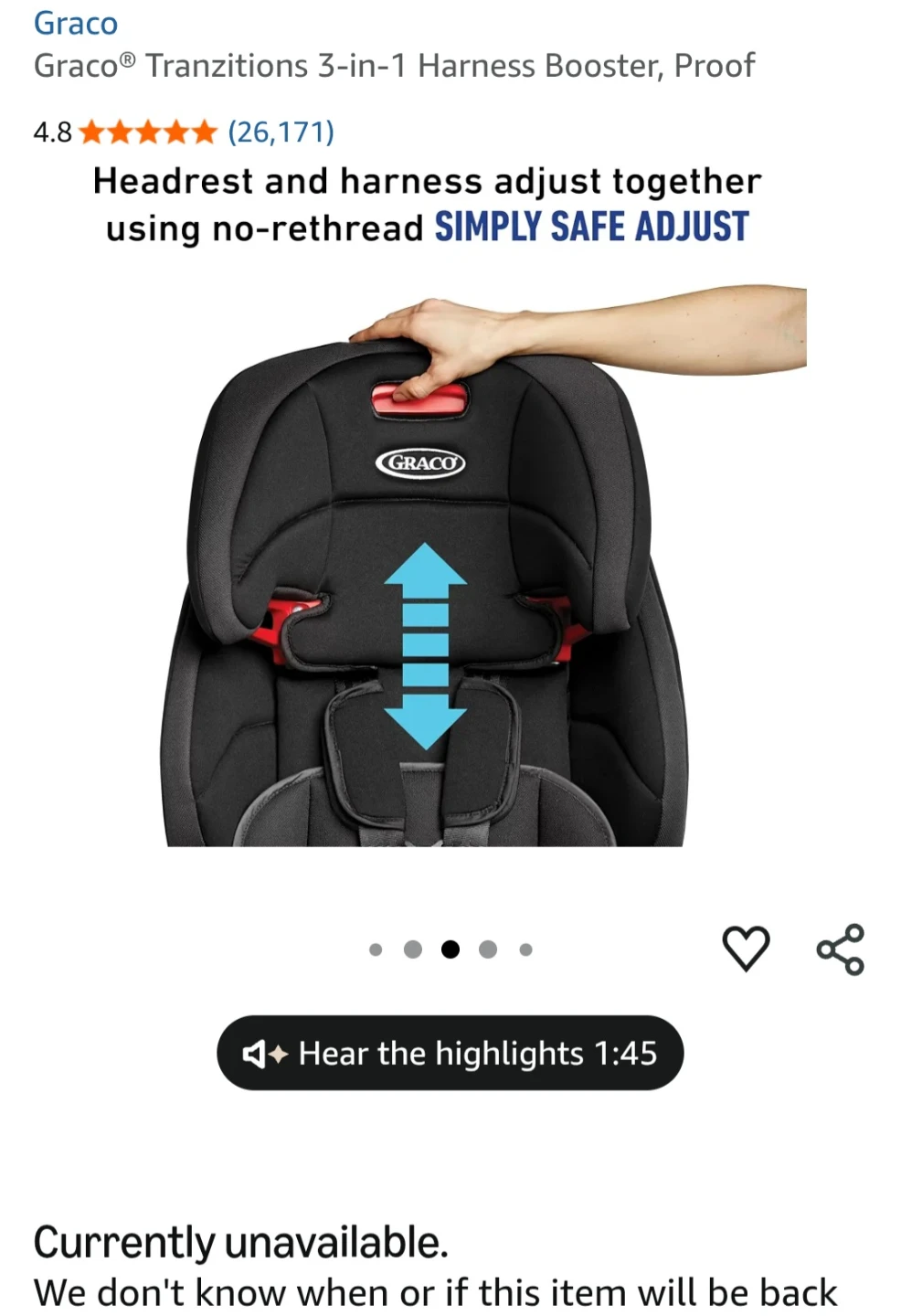 Car seat black and booster seat all in one - photo 4