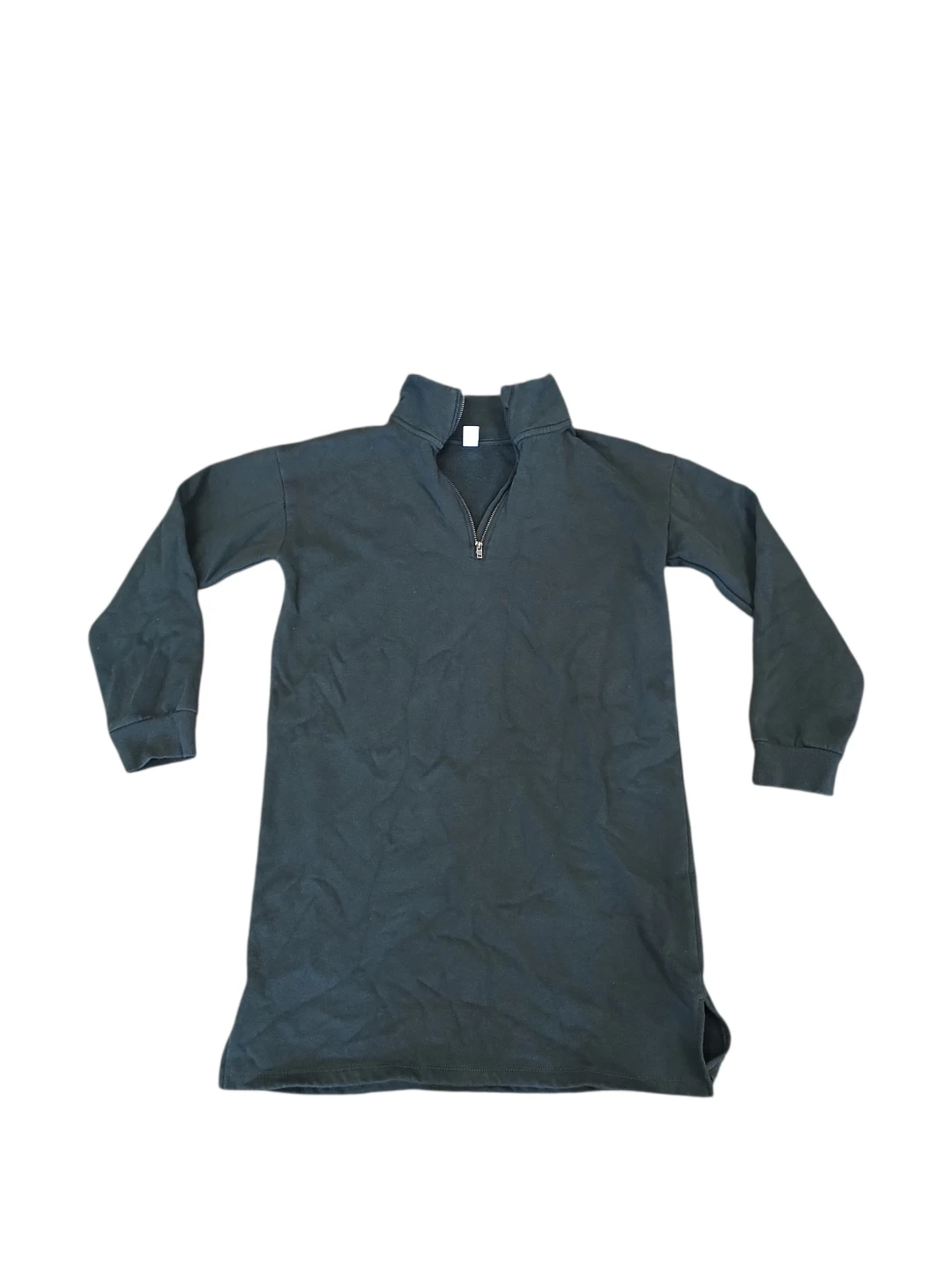 Joe Fresh Kids Black Quarter-Zip Tunic Sweatshirt - photo 2