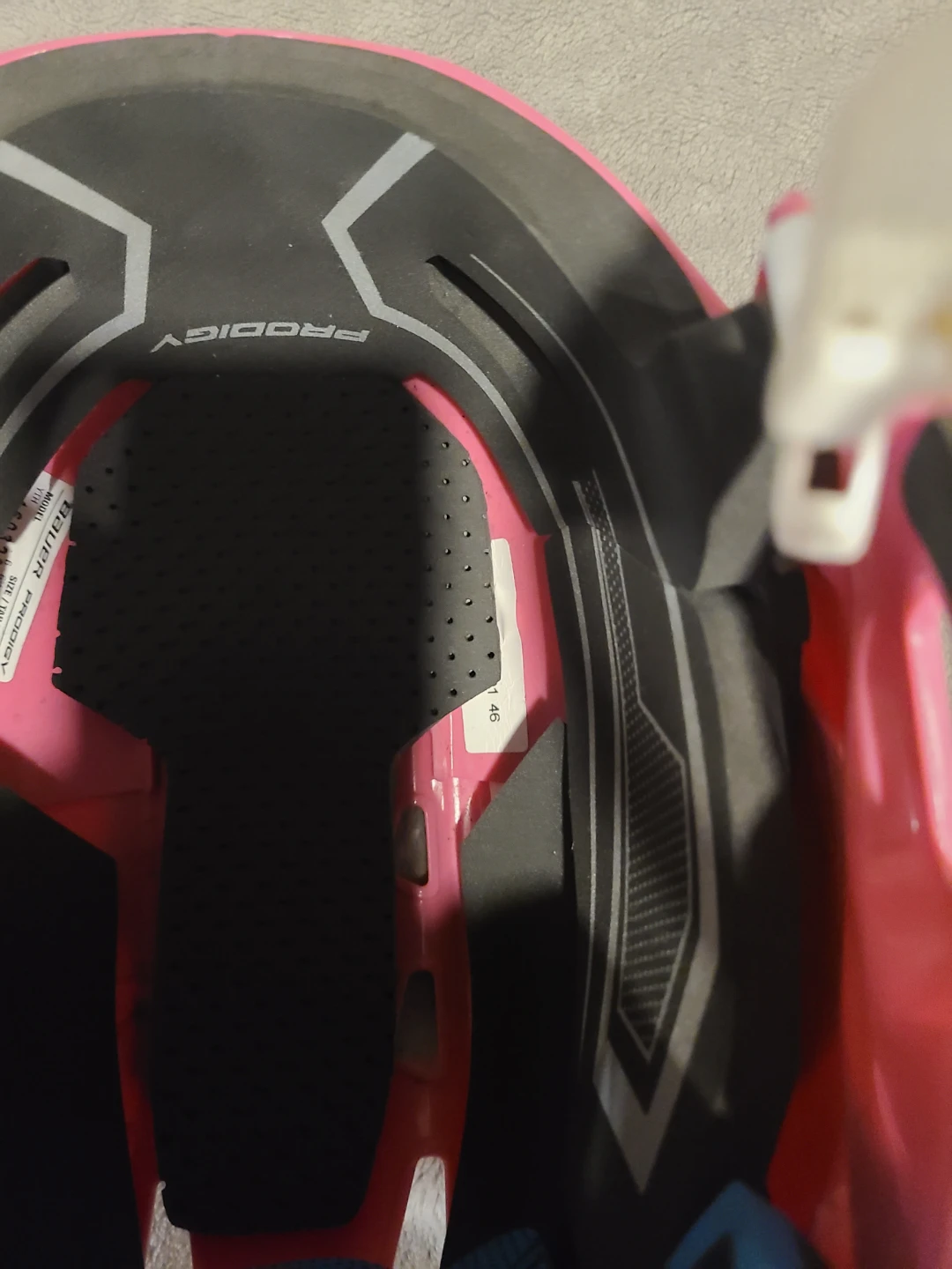 Pink Bauer Prodigy Hockey Helmet - photo 4