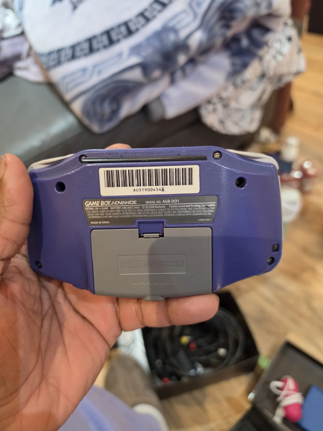 Nintendo Game Boy Advance Console - Purple - photo 3