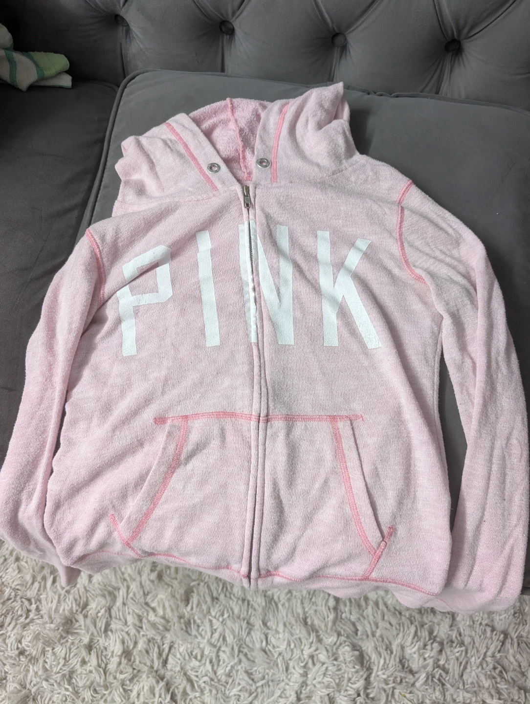 Pink Victoria's Secret Hoodie