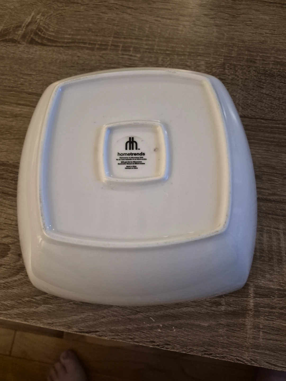 Hometrends White Square Serving Bowl - photo 3