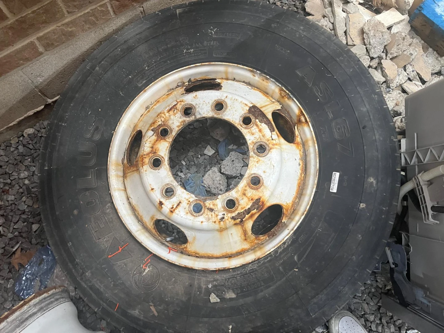 Truck tire and Rim - photo 4