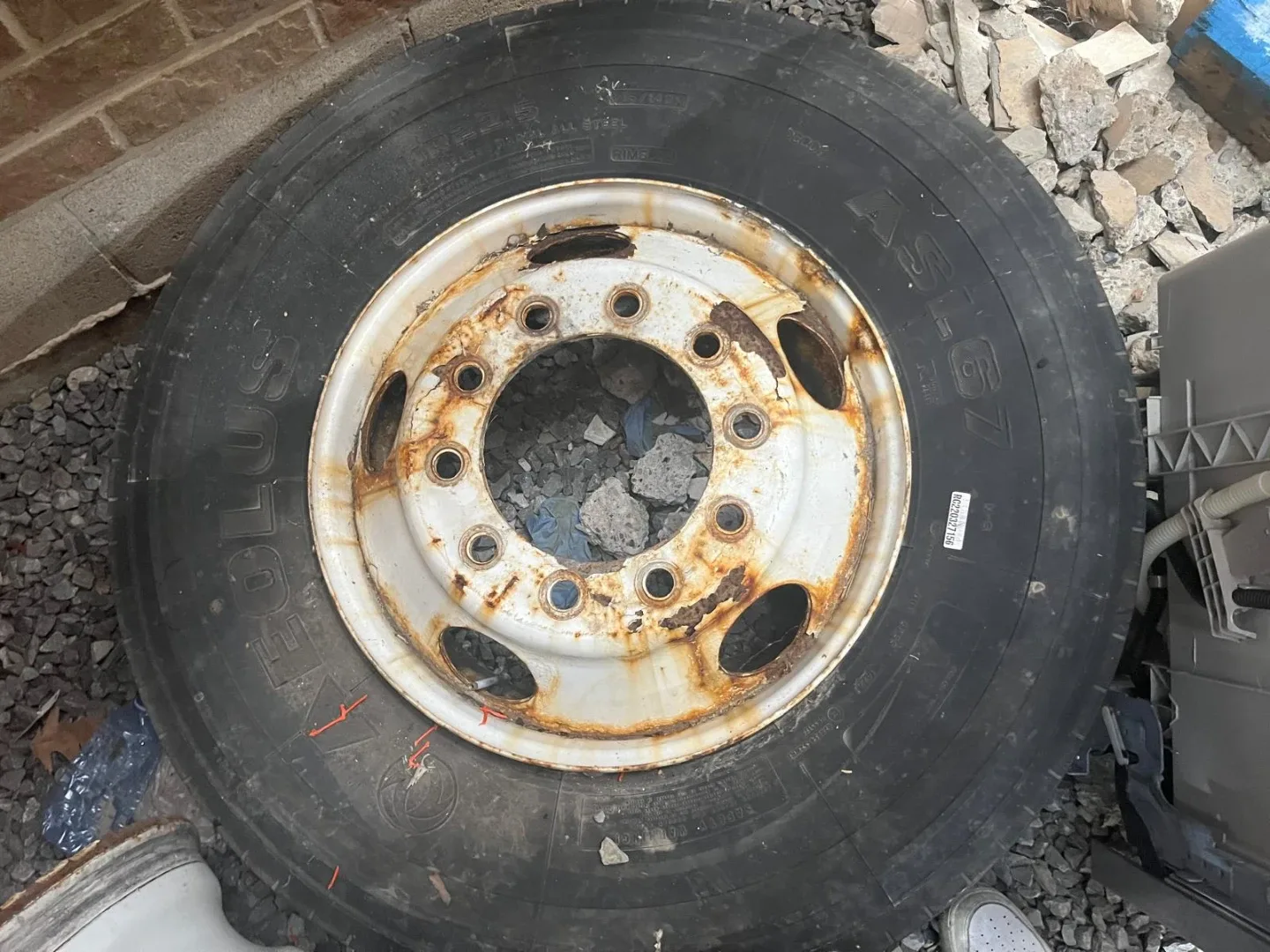 Truck tire and Rim - photo 4