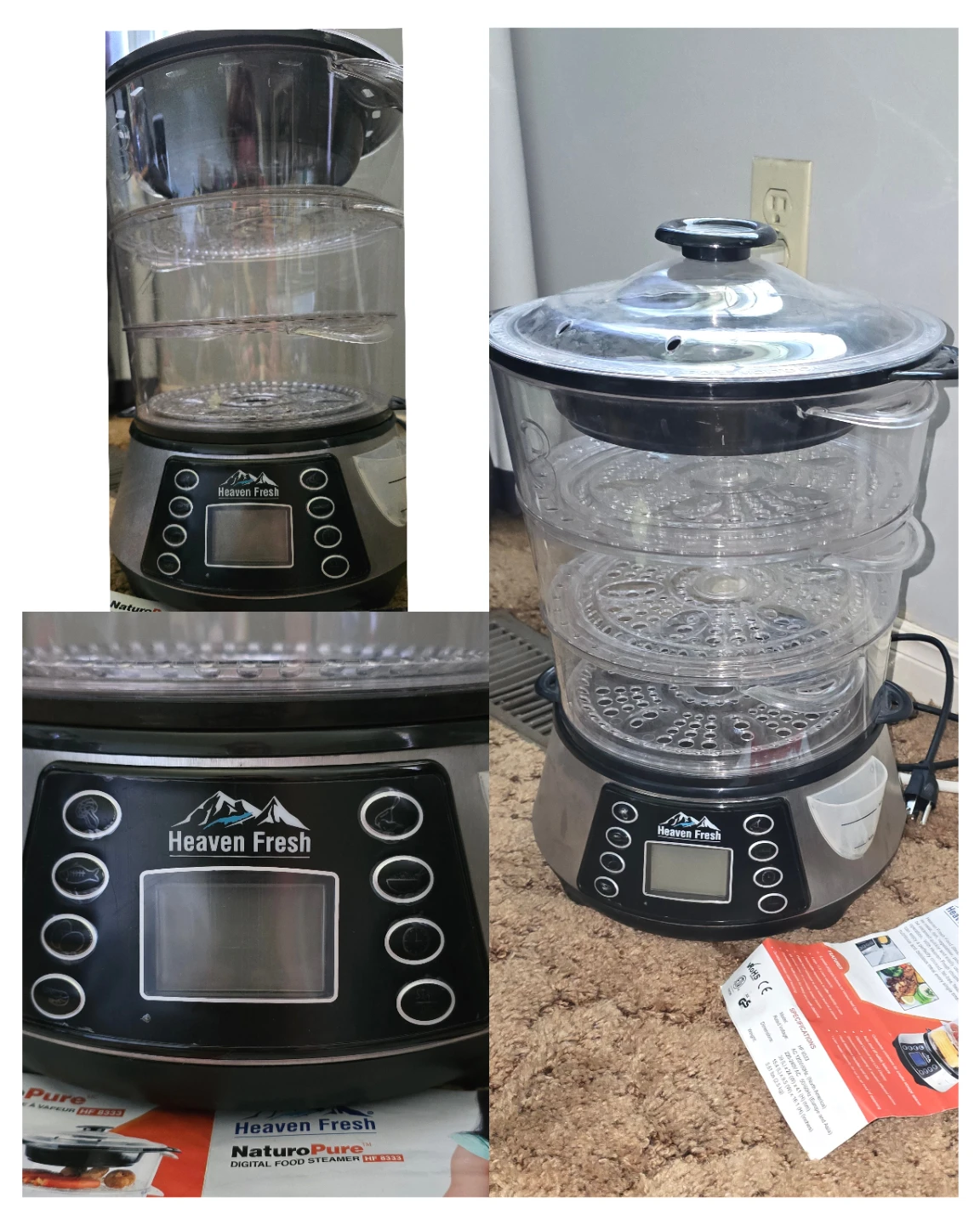 Heaven Fresh Digital Food Steamer