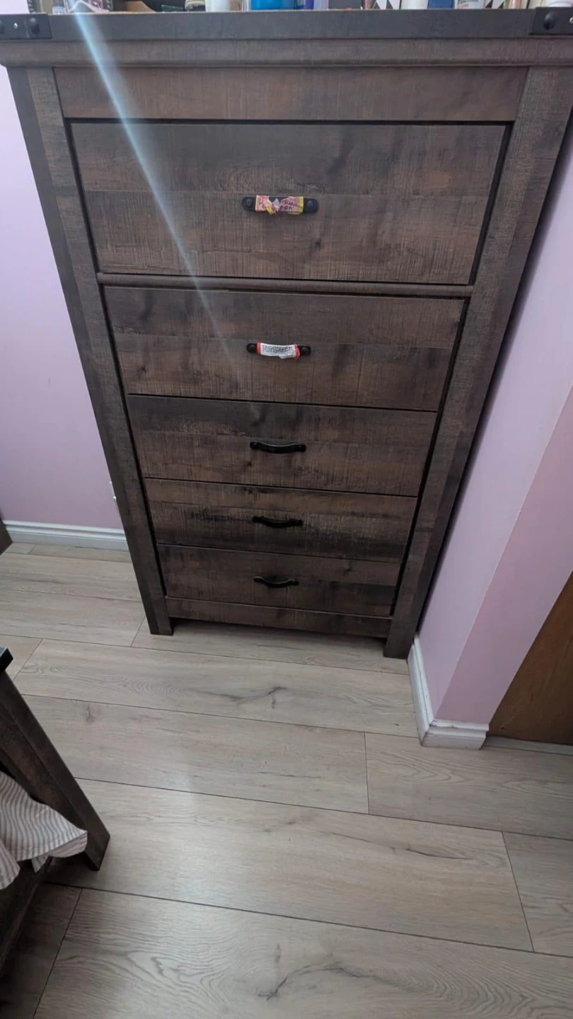 Ashley Wooden 5-Drawer Chest