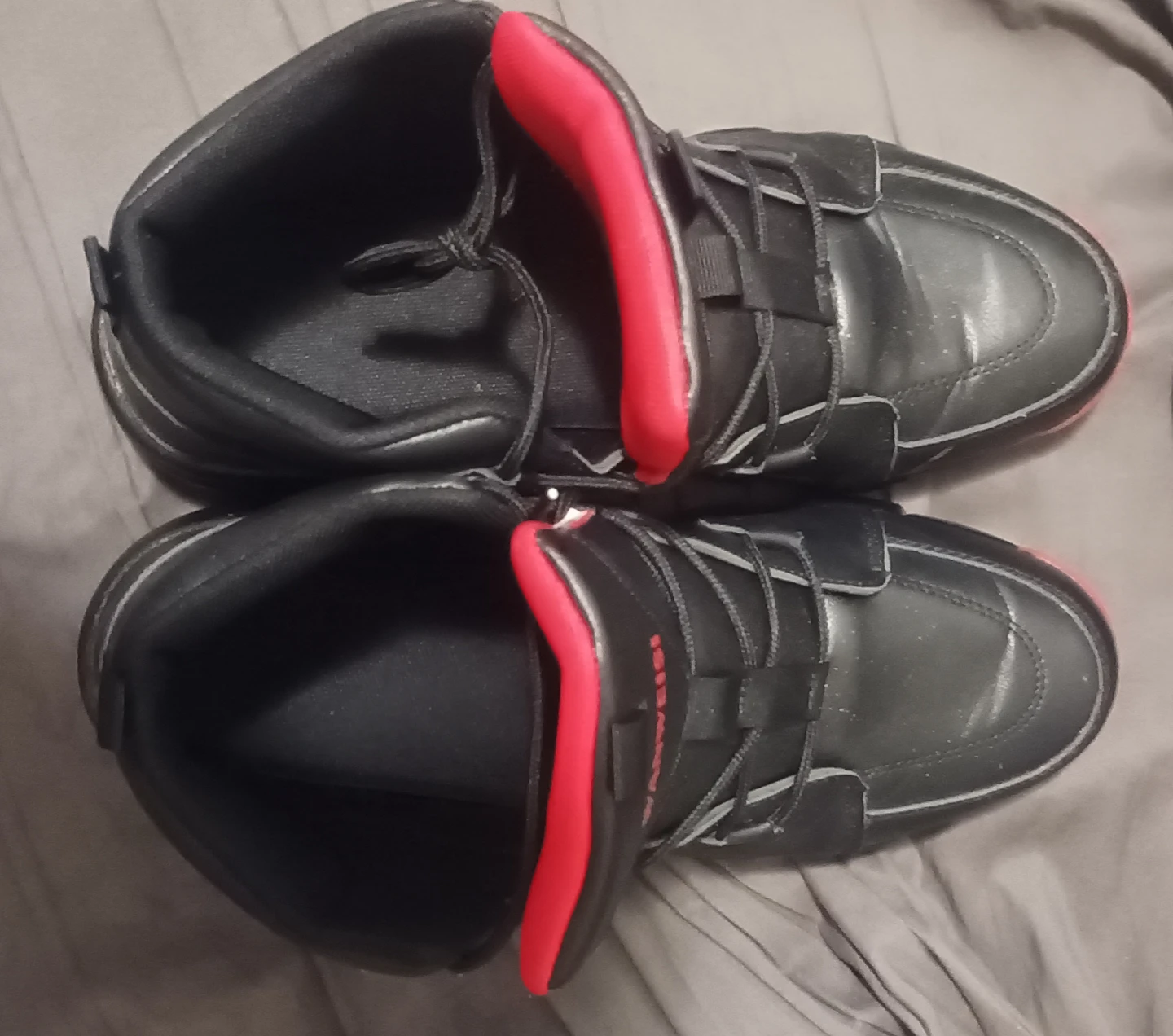 Black WANWEISI High-Top Basketball Shoes - photo 5