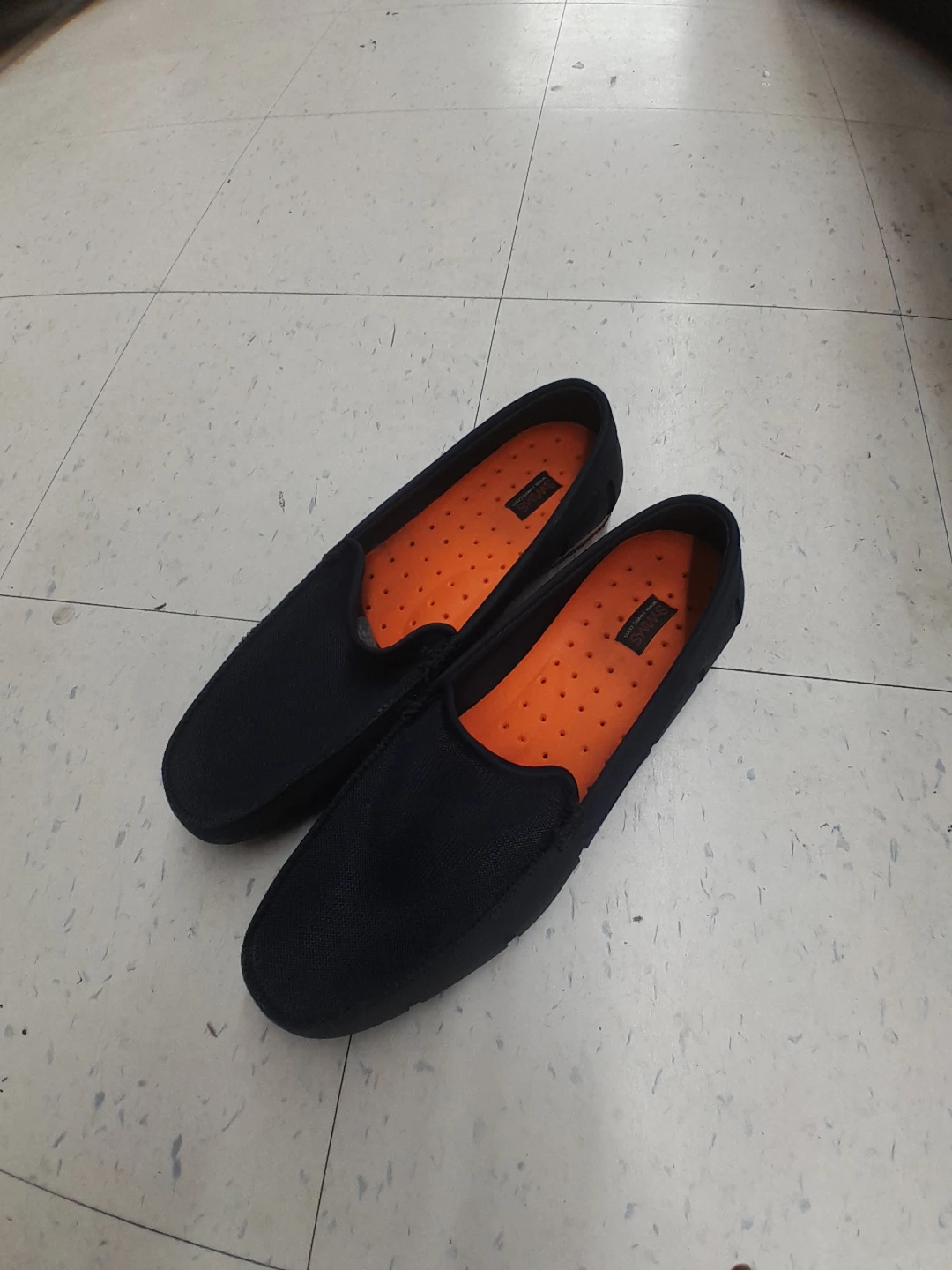 Navy Blue Loafers Original  Swim  Men's Size 10.5 - photo 4