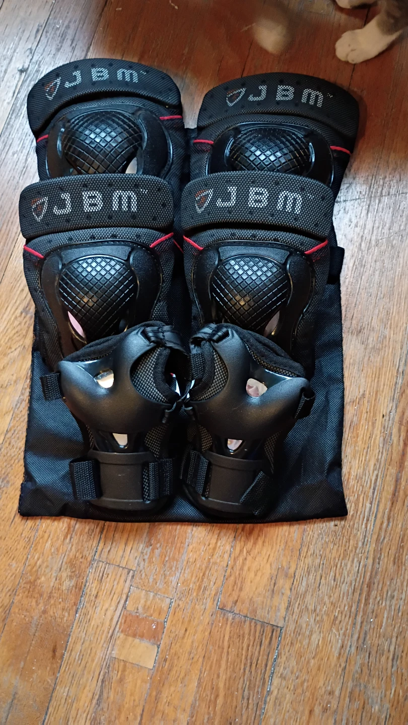 JBM Protective Gear Set - Elbow, Knee, and Wrist Guards
