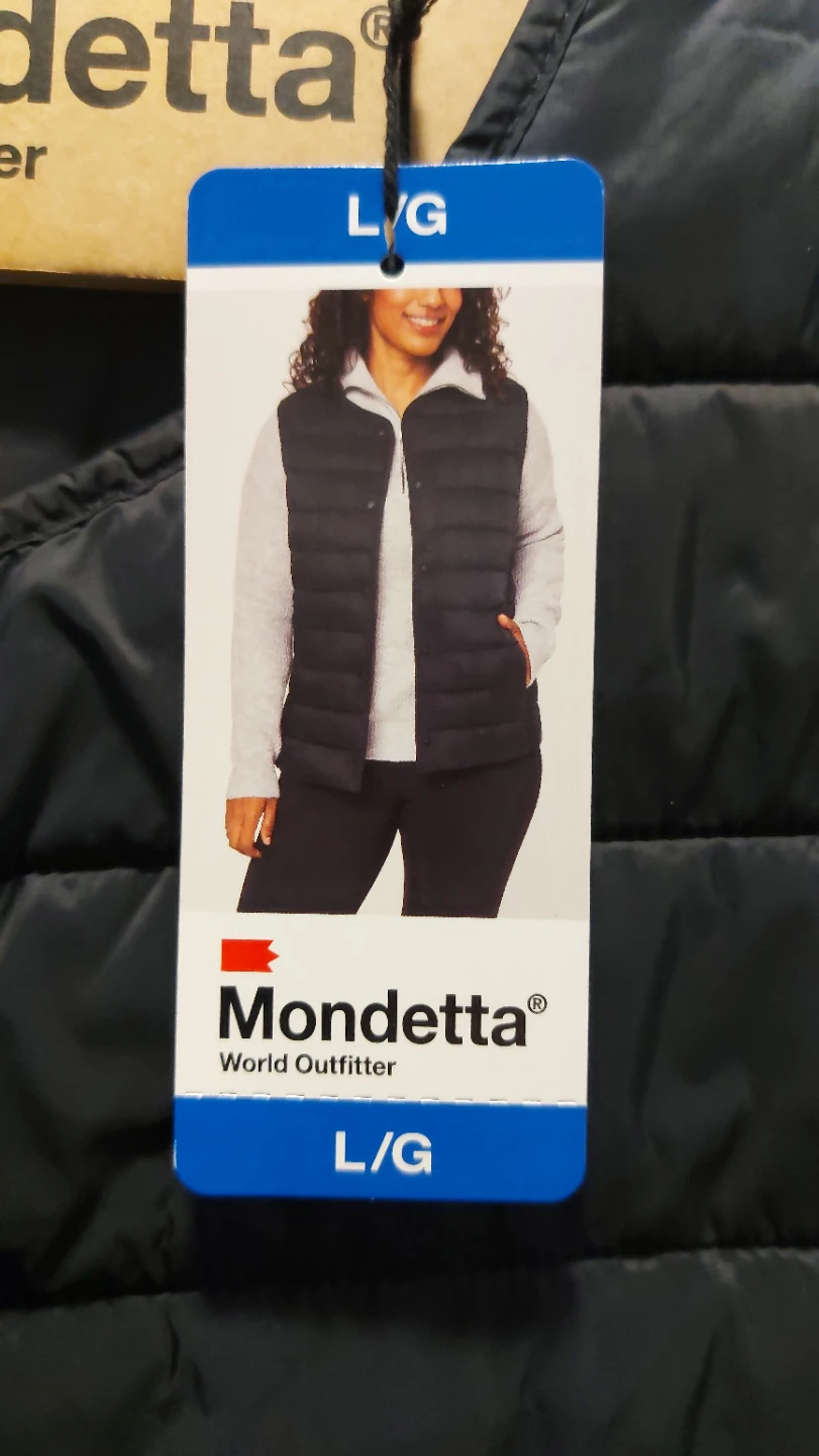 Mondetta Puffer Vest - Black - Large - photo 4