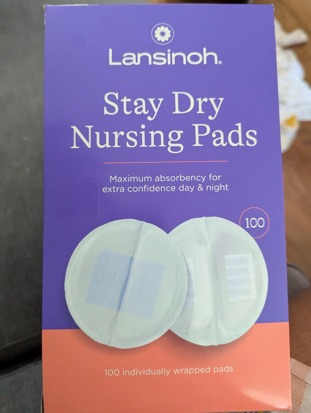Lansinoh Stay Dry Nursing Pads - 100 Count - photo 2