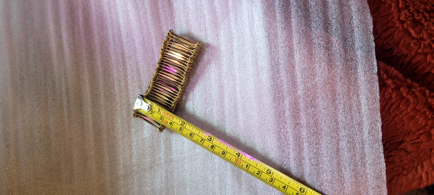 Gold Tone Woven stretchy Bracelet - photo 3