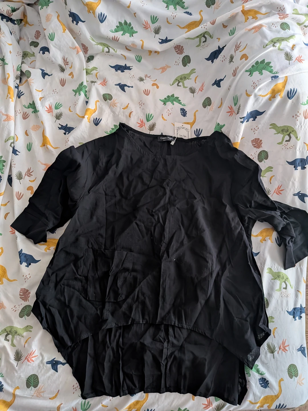 Coeur de Vague Black Top - Size L