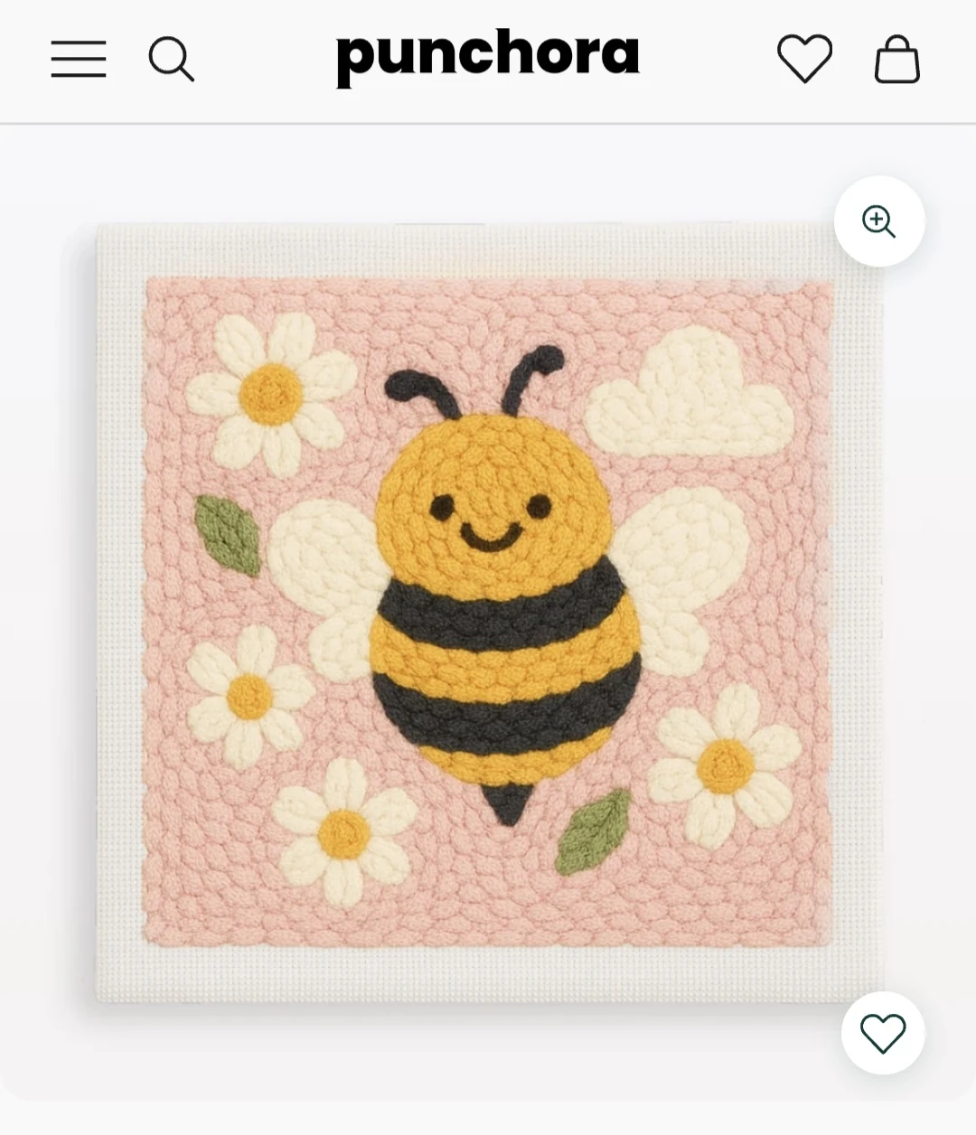 Punchora Punch Needle Kit - Honey Trail - photo 2