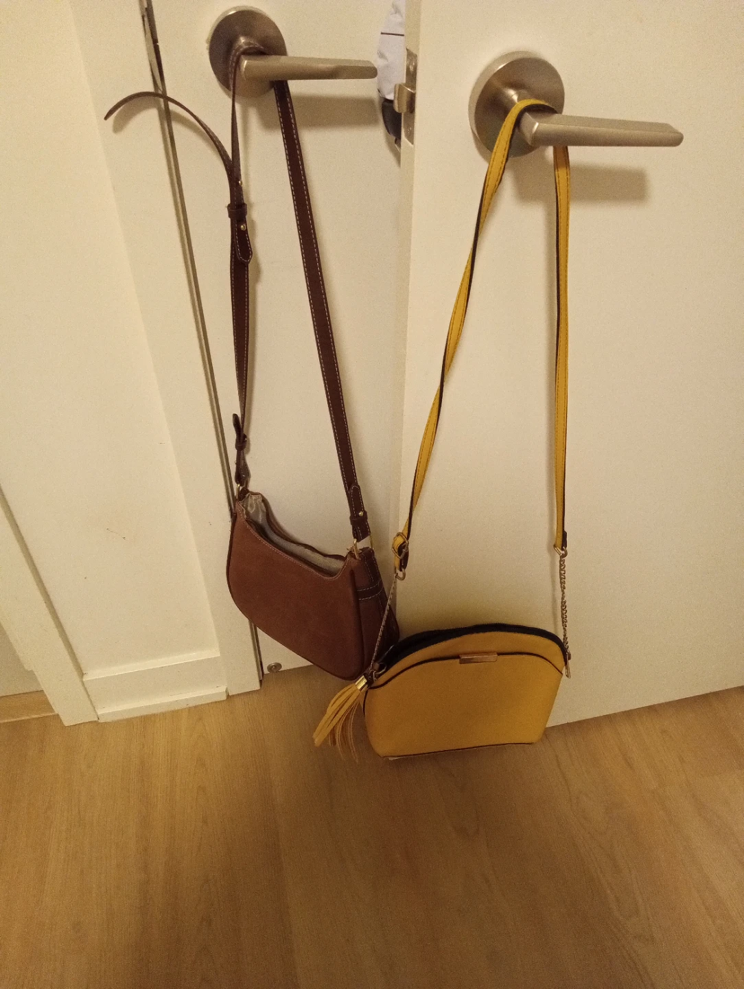 Crossbody bags $15 for 2, I used once , moving sales .