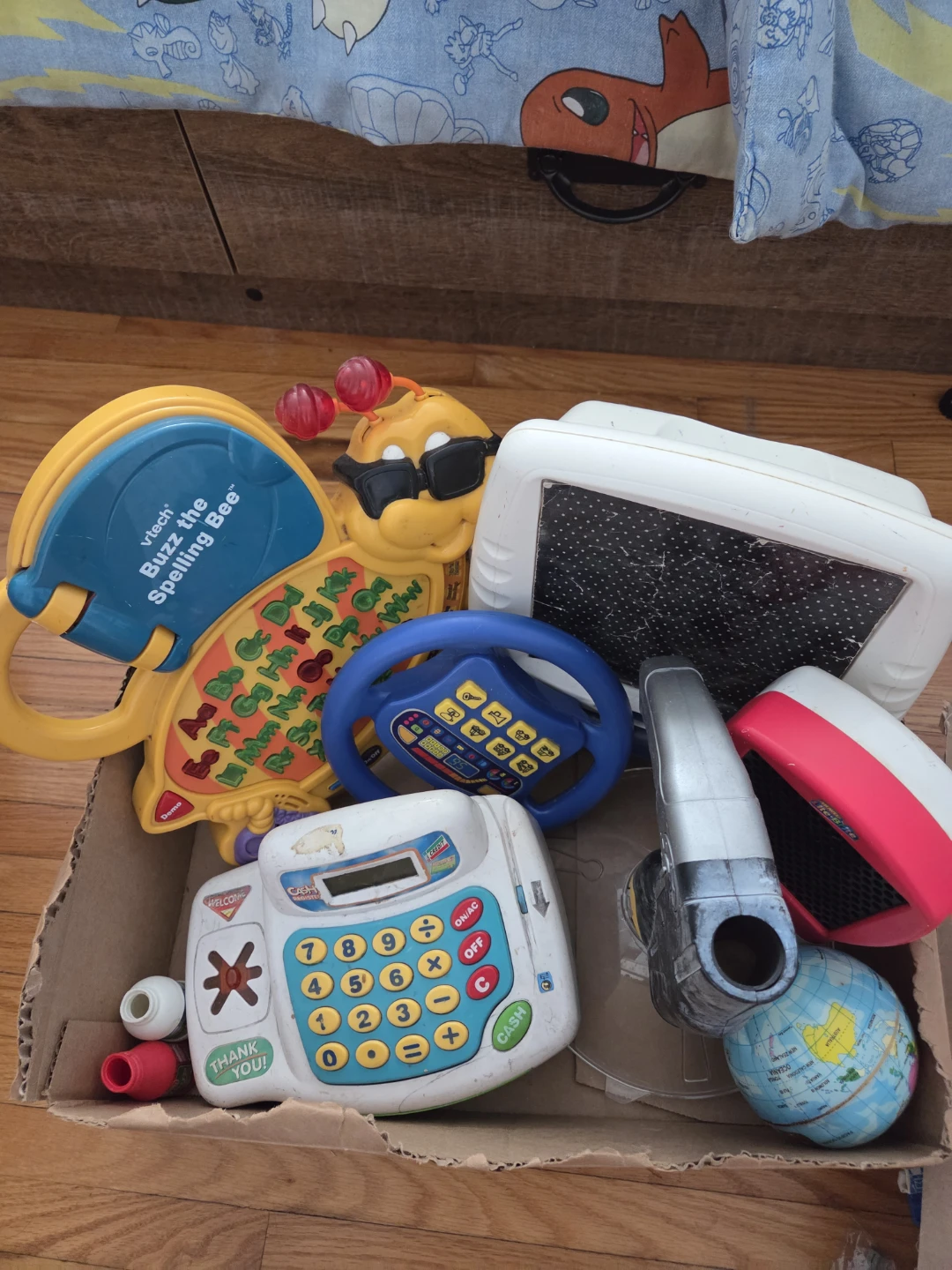 VTech Buzz the Spelling Bee and other learning toys