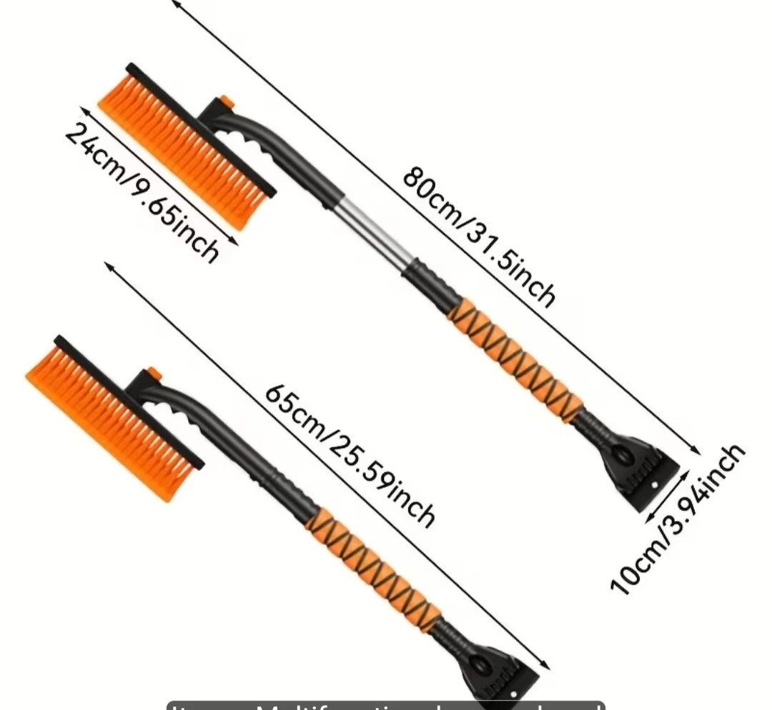 SUITU Extendable Snow Brush and Ice Scraper - photo 4