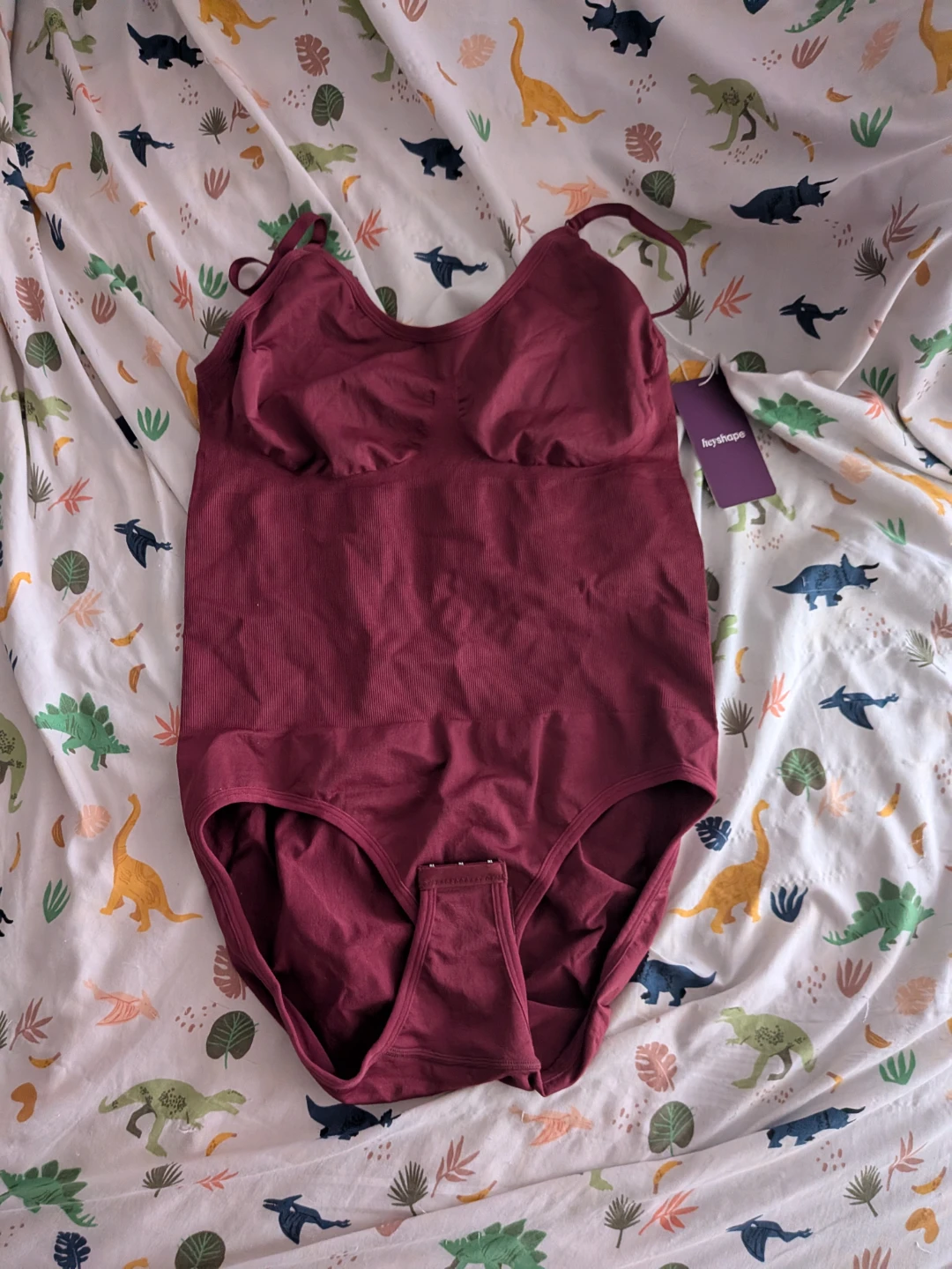 Shapewear Bodysuit Burgundy