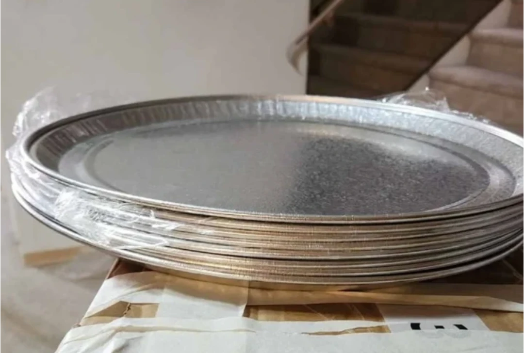 New Aluminum Foil Pie Pans with Lids set of 8 - photo 2