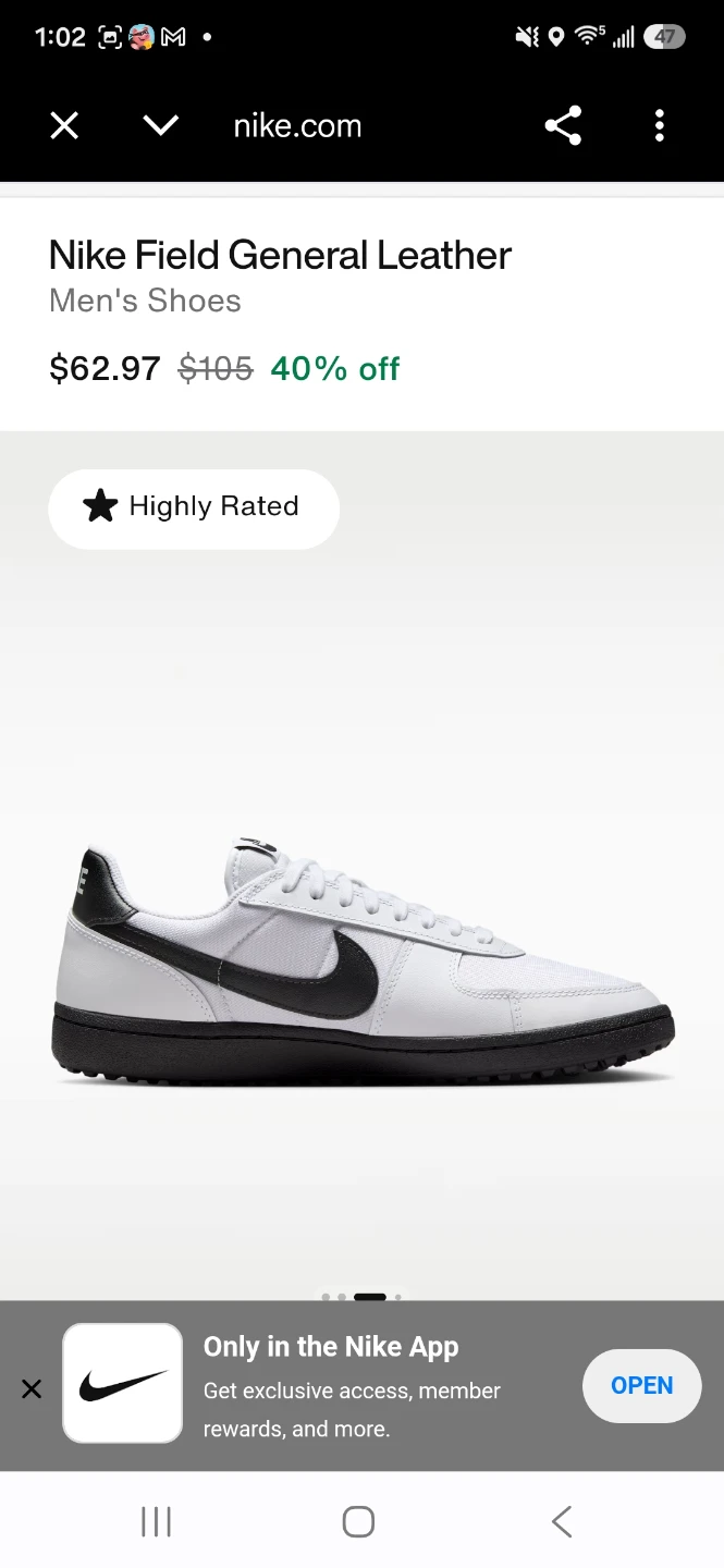 Nike Field General Leather Men's Shoes - photo 2