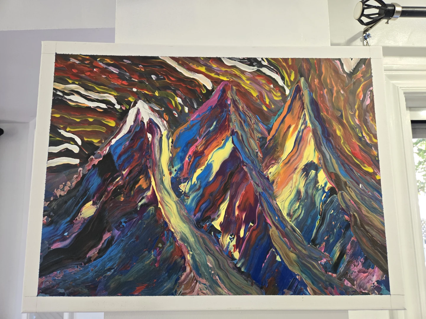 🎨 Original Hand-Painted Oil Painting – 18" x 24"