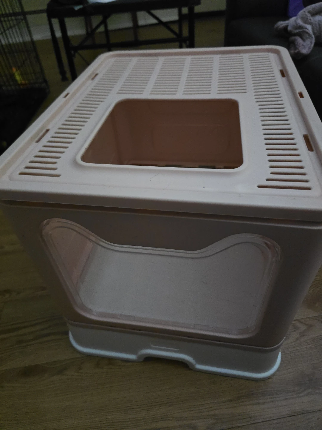 Pink Cat Litter Box with Drawer - photo 2