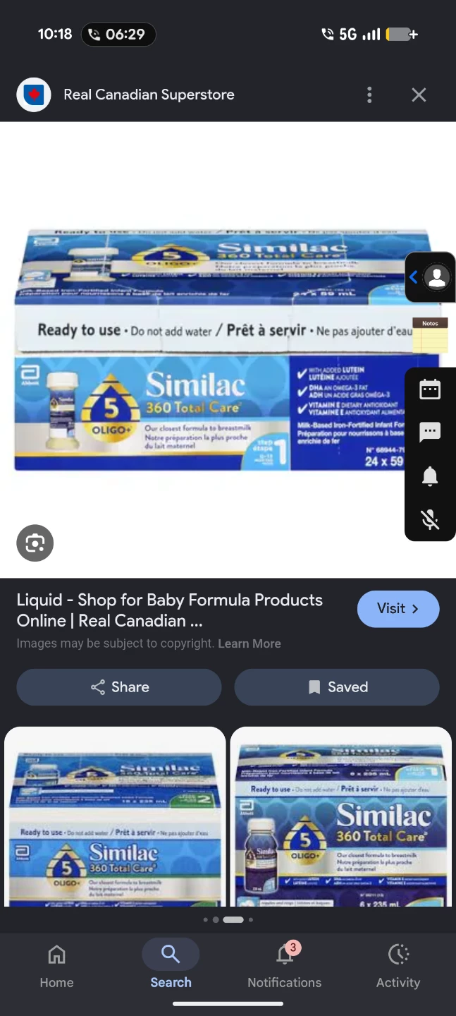 Similac 360 Total Care Baby Formula