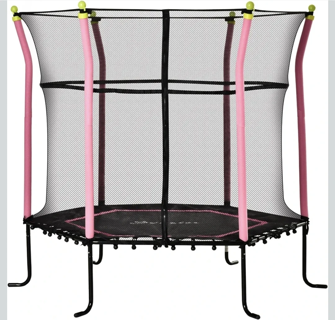 Kids 63" Trampoline with Safety Net - photo 2