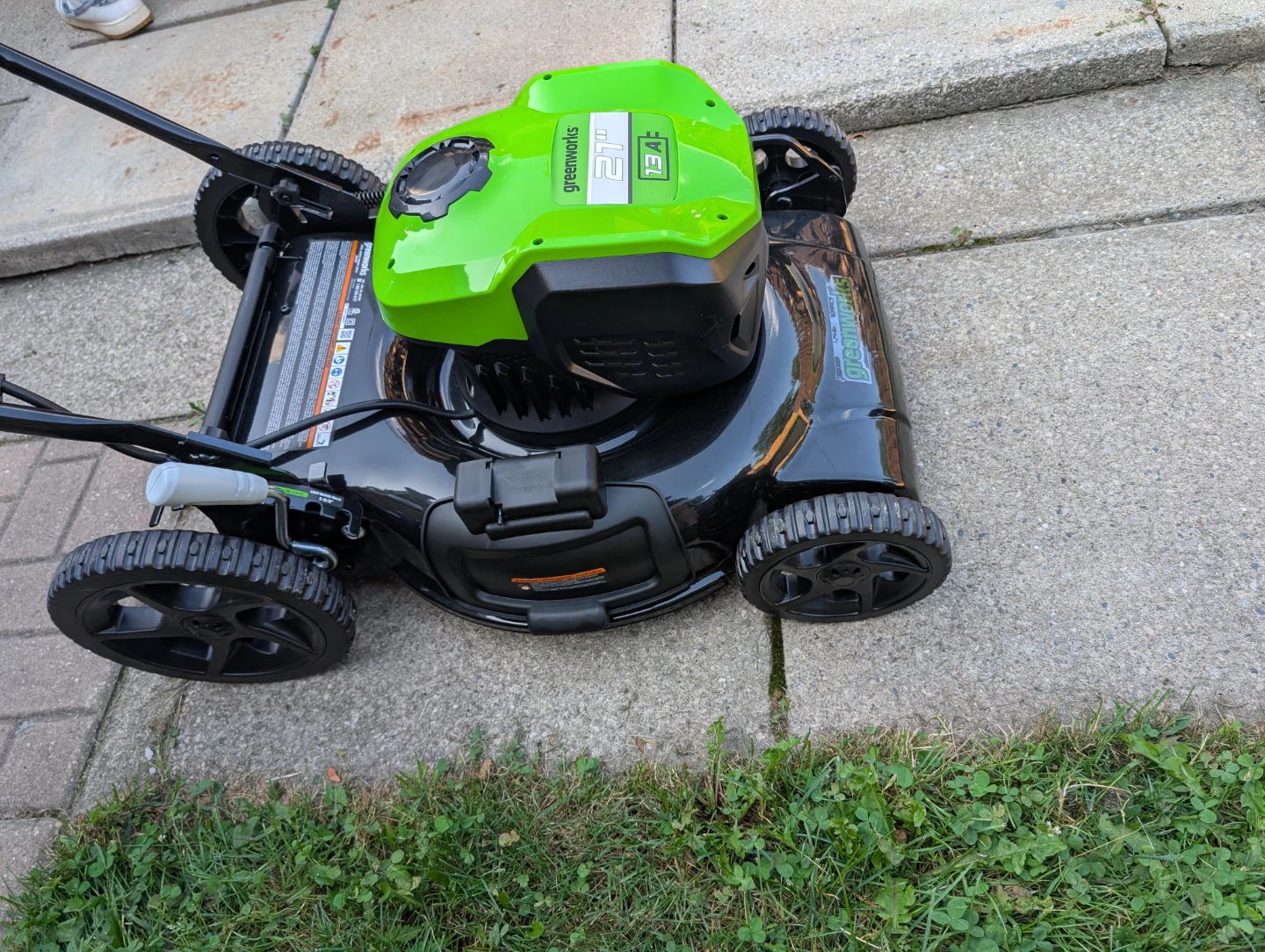Greenworks 21-Inch Lawn Mower - photo 4
