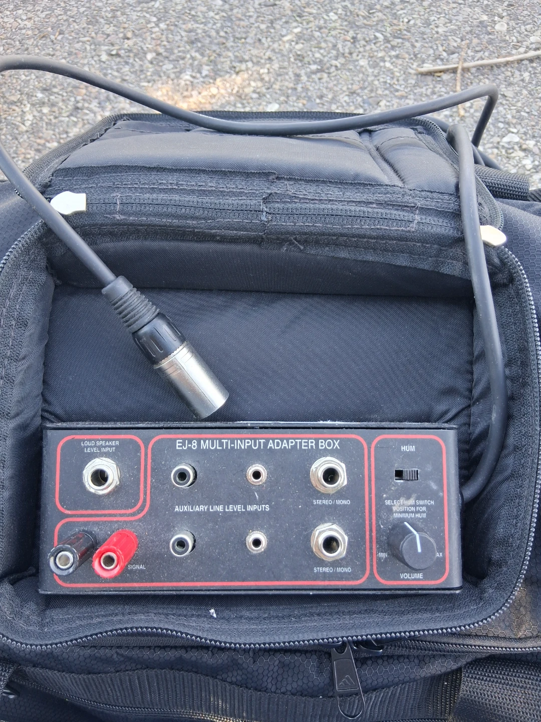 EJ-8 Multi-Input Adapter Box with XLR Cable - photo 3