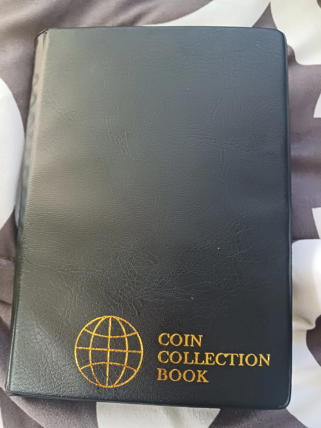 Black Coin Collection Book
