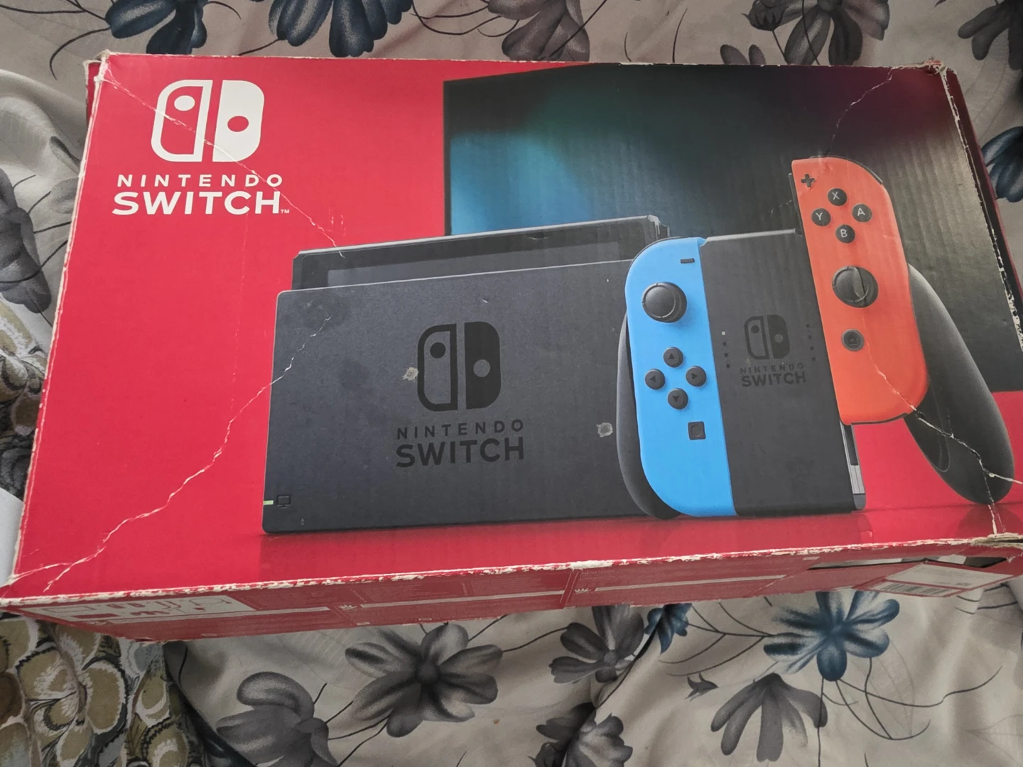 Nintendo Switch Console with Neon Red and Blue Joy-Cons - photo 5