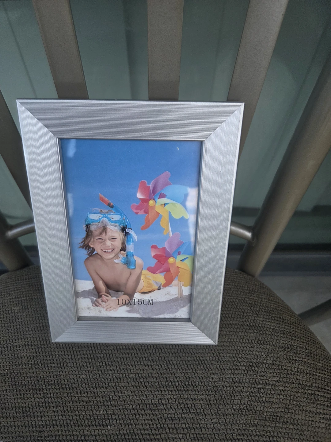 Silver Photo Frame 10x15cm
