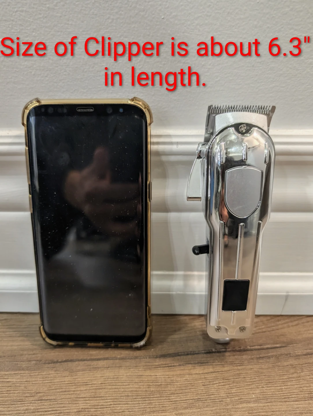 NIB - READ - Corded 6.3" SILVER Hair Trimmer Clipper - photo 5