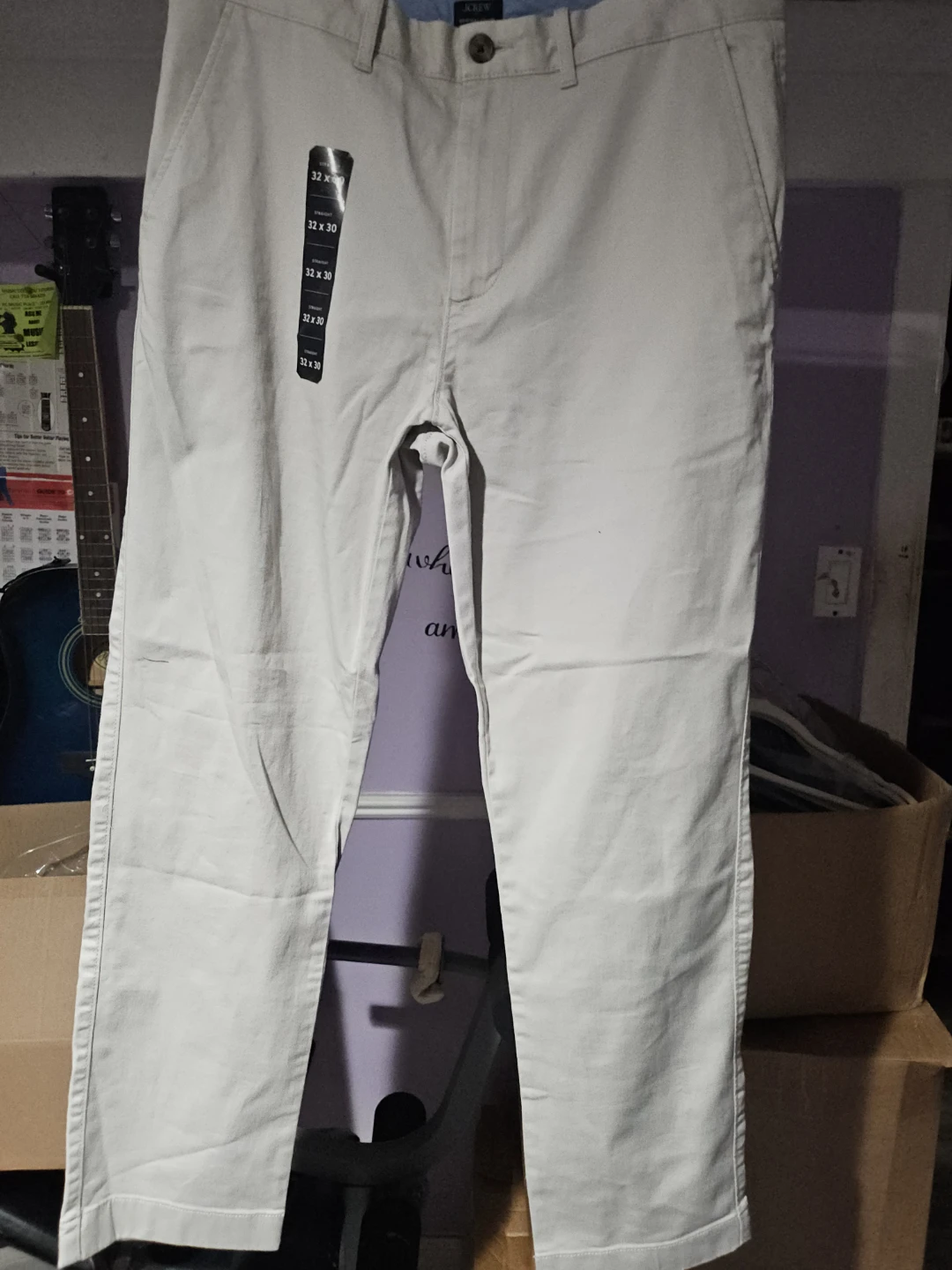 J.Crew Straight Fit Chinos - 32 x 30