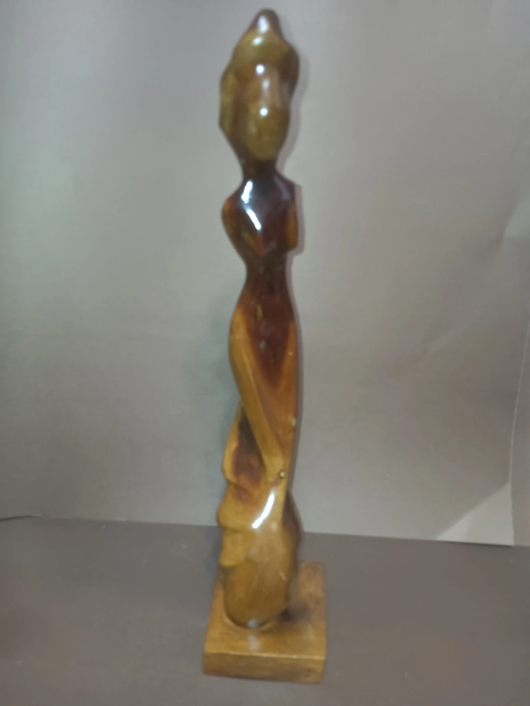 Wooden Abstract Sculpture Figurine