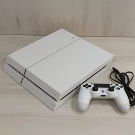 White PlayStation 4 Slim Console