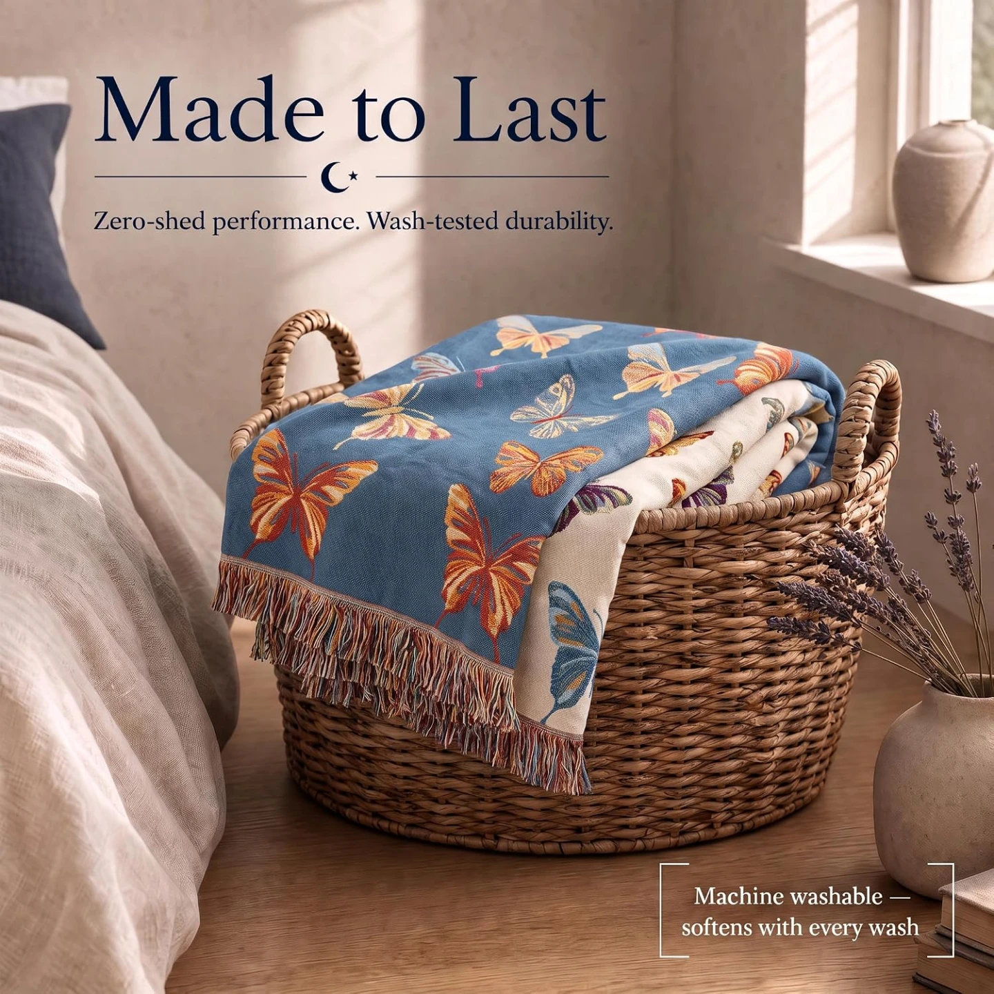 Sleephoria Boho Throw Blanket 50" x 60" - photo 3