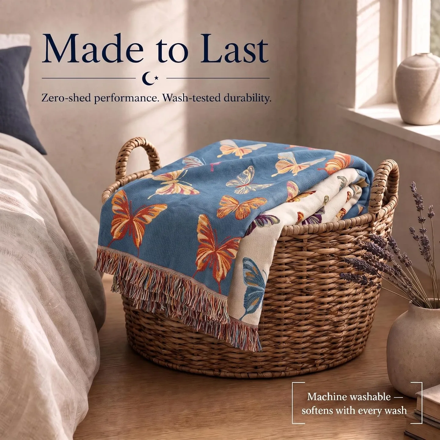 Sleephoria Boho Throw Blanket 50" x 60" - photo 3