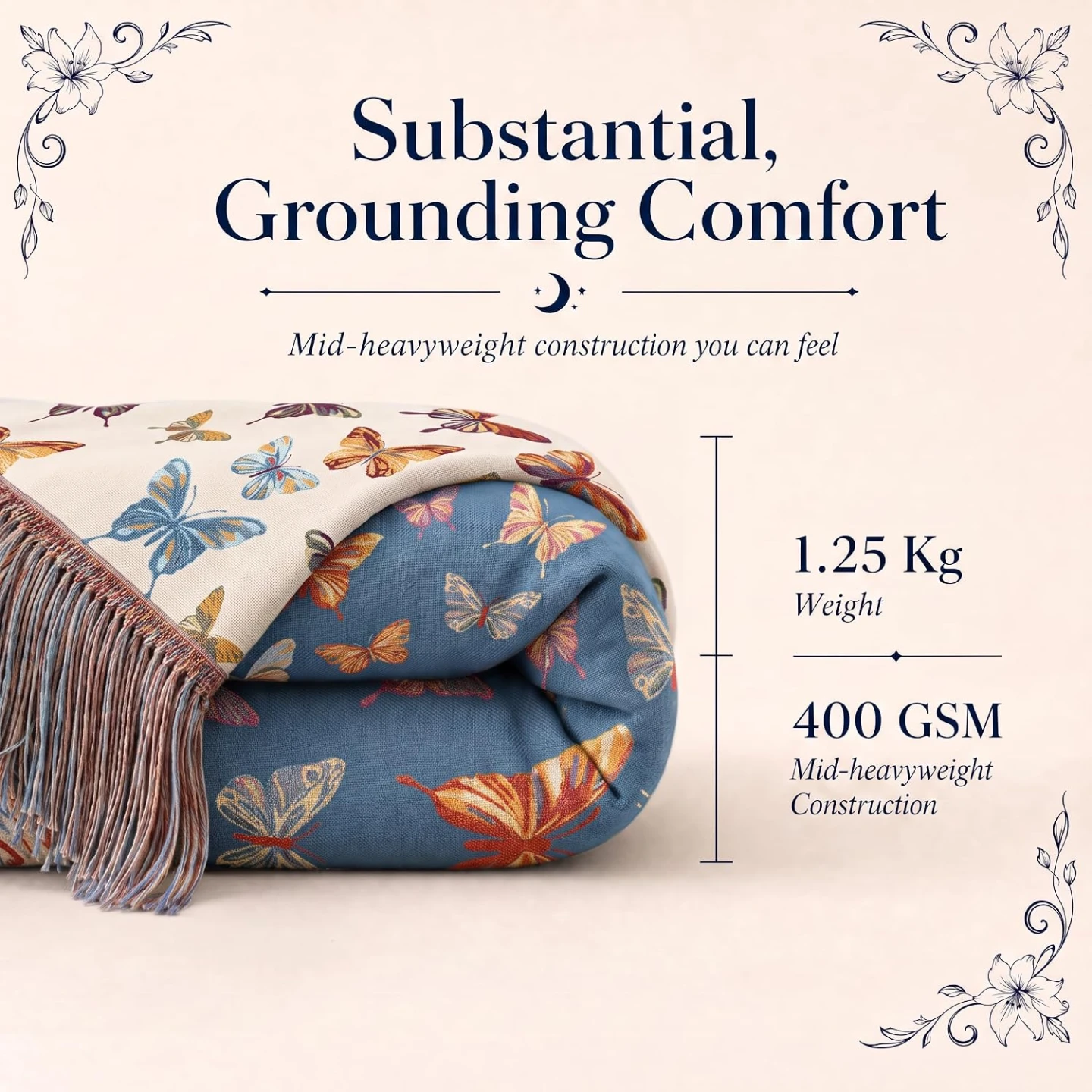Sleephoria Boho Throw Blanket 50" x 60" - photo 4