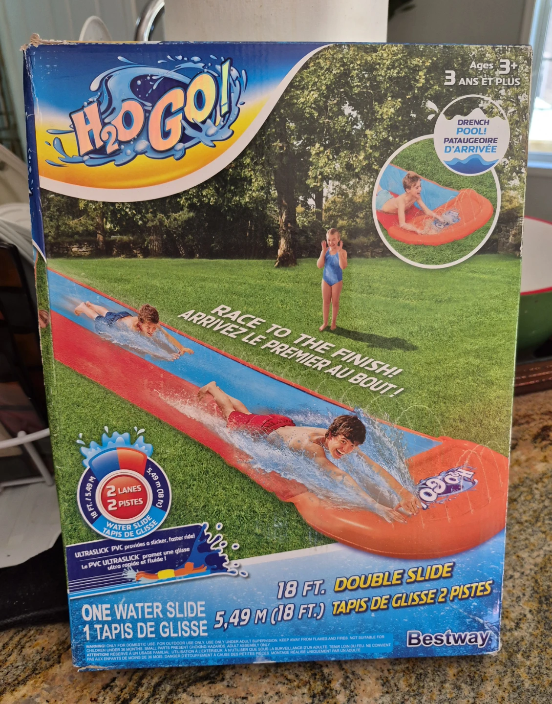 Bestway H2O Go! 18 FT Double Slide - photo 2