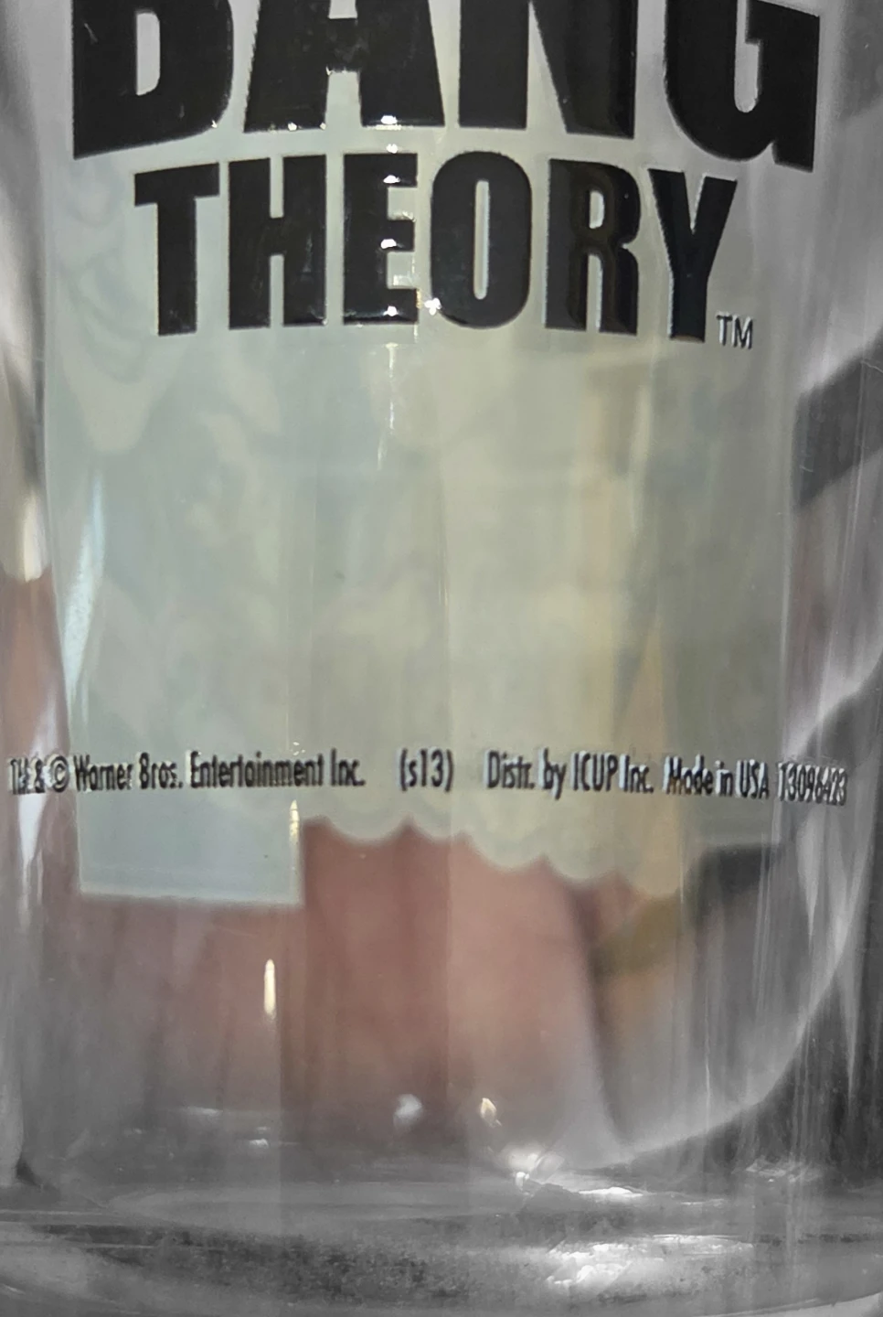 The Big Bang Theory "Besties" Glass - photo 3