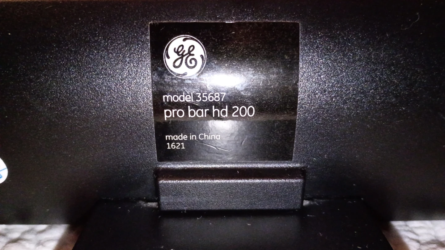 GE Pro Bar HD 200 Indoor TV Antenna Model 35687 - photo 2