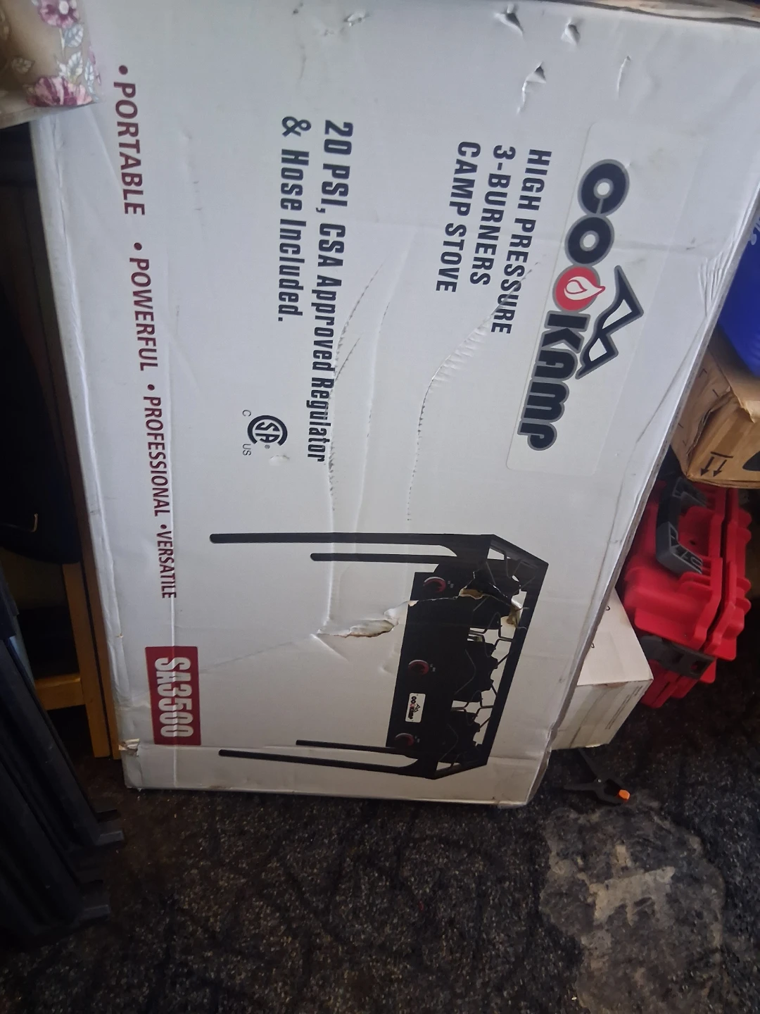 Cokamp cook top high pressure 4 burners