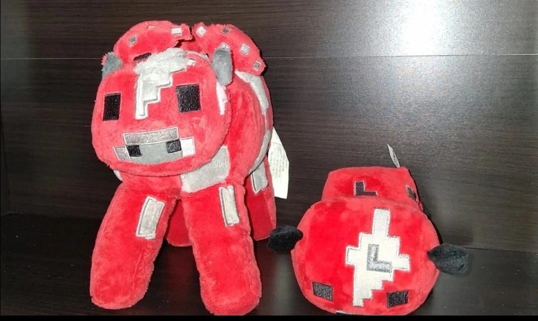 Minecraft Mooshroom Plush Toys (Set of 2)