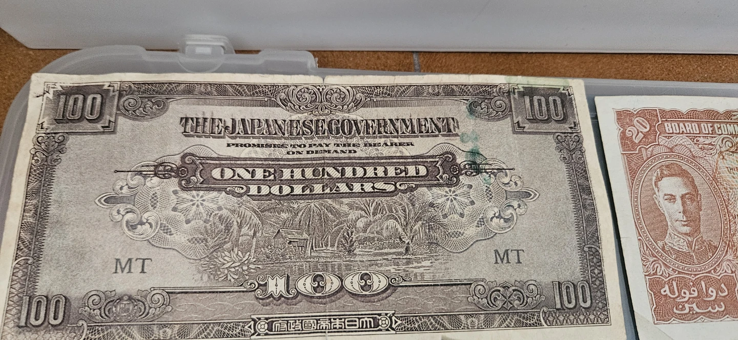 Japanese Government 100 Dollars Banknote - photo 4